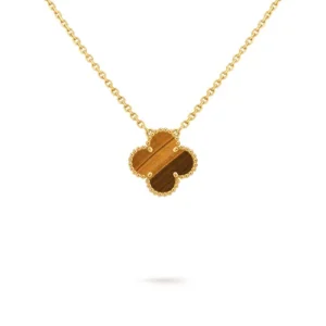 Dây Chuyền Nữ Van Cleef & Arpels Vintage Alhambra Pendant VCARD38600 Màu Vàng Gold